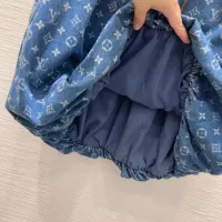 Cheap Louis Vuitton LV Dresses Short Sleeved For Women #1342284 Replica Wholesale [$132.00 USD] [ITEM#1342284] on Replica Louis Vuitton LV Dresses