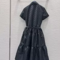 Cheap Louis Vuitton LV Dresses Short Sleeved For Women #1342288 Replica Wholesale [$150.00 USD] [ITEM#1342288] on Replica Louis Vuitton LV Dresses