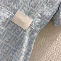 Cheap Fendi Dresses Short Sleeved For Women #1342293 Replica Wholesale [$132.00 USD] [ITEM#1342293] on Replica Fendi Dresses