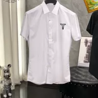 Cheap Prada Shirts Short Sleeved For Unisex #1342309 Replica Wholesale [$38.00 USD] [ITEM#1342309] on Replica Prada Shirts