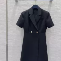 Cheap Louis Vuitton LV Dresses Short Sleeved For Women #1342357 Replica Wholesale [$132.00 USD] [ITEM#1342357] on Replica Louis Vuitton LV Dresses