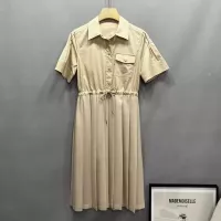 Cheap Moncler Dresses Short Sleeved For Women #1342370 Replica Wholesale [$140.00 USD] [ITEM#1342370] on Replica Moncler Dresses