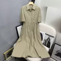 Cheap Moncler Dresses Short Sleeved For Women #1342394 Replica Wholesale [$145.00 USD] [ITEM#1342394] on Replica Moncler Dresses