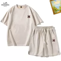 Cheap Hermes Tracksuits Short Sleeved For Men #1342400 Replica Wholesale [$48.00 USD] [ITEM#1342400] on Replica Hermes Tracksuits