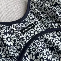 Cheap MIU MIU Dresses Sleeveless For Women #1342407 Replica Wholesale [$105.00 USD] [ITEM#1342407] on Replica MIU MIU Dresses