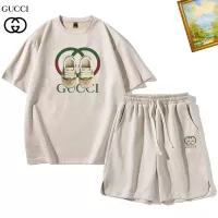 Cheap Gucci Tracksuits Short Sleeved For Men #1342420 Replica Wholesale [$48.00 USD] [ITEM#1342420] on Replica Gucci Tracksuits