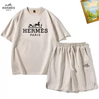 Cheap Hermes Tracksuits Short Sleeved For Men #1342434 Replica Wholesale [$48.00 USD] [ITEM#1342434] on Replica Hermes Tracksuits