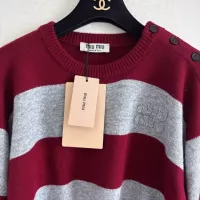 Cheap MIU MIU Sweaters Long Sleeved For Women #1342475 Replica Wholesale [$115.00 USD] [ITEM#1342475] on Replica MIU MIU Sweater
