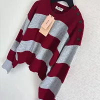 Cheap MIU MIU Sweaters Long Sleeved For Women #1342475 Replica Wholesale [$115.00 USD] [ITEM#1342475] on Replica MIU MIU Sweater