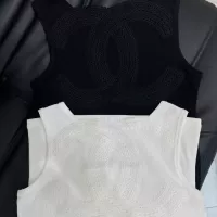 Cheap Chanel T-Shirts Sleeveless For Women #1342482 Replica Wholesale [$60.00 USD] [ITEM#1342482] on Replica Chanel T-Shirts