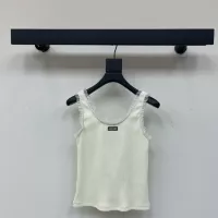 Cheap MIU MIU T-Shirts Sleeveless For Women #1342487 Replica Wholesale [$56.00 USD] [ITEM#1342487] on Replica MIU MIU T-Shirts