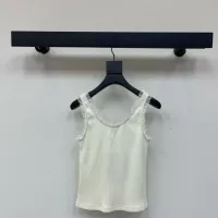 Cheap MIU MIU T-Shirts Sleeveless For Women #1342487 Replica Wholesale [$56.00 USD] [ITEM#1342487] on Replica MIU MIU T-Shirts