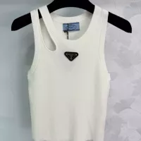 Cheap Prada T-Shirts Sleeveless For Women #1342492 Replica Wholesale [$80.00 USD] [ITEM#1342492] on Replica Prada T-Shirts