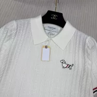Cheap Thom Browne TB T-Shirts Short Sleeved For Women #1342493 Replica Wholesale [$80.00 USD] [ITEM#1342493] on Replica Thom Browne TB T-Shirts