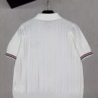 Cheap Thom Browne TB T-Shirts Short Sleeved For Women #1342493 Replica Wholesale [$80.00 USD] [ITEM#1342493] on Replica Thom Browne TB T-Shirts