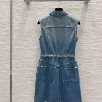 Cheap Chanel Dresses Sleeveless For Women #1342495 Replica Wholesale [$150.00 USD] [ITEM#1342495] on Replica Chanel Dresses