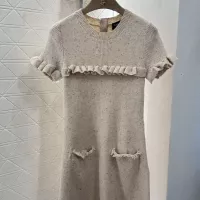 Cheap Chanel Dresses Short Sleeved For Women #1342496 Replica Wholesale [$122.00 USD] [ITEM#1342496] on Replica Chanel Dresses
