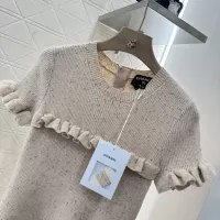 Cheap Chanel Dresses Short Sleeved For Women #1342496 Replica Wholesale [$122.00 USD] [ITEM#1342496] on Replica Chanel Dresses