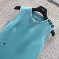 Cheap Christian Dior Dresses Sleeveless For Women #1342497 Replica Wholesale [$122.00 USD] [ITEM#1342497] on Replica Christian Dior Dresses