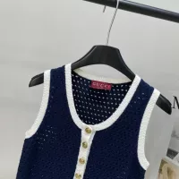 Cheap Gucci Dresses Sleeveless For Women #1342498 Replica Wholesale [$108.00 USD] [ITEM#1342498] on Replica Gucci Dresses