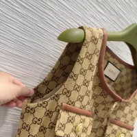 Cheap Gucci Dresses Sleeveless For Women #1342499 Replica Wholesale [$135.00 USD] [ITEM#1342499] on Replica Gucci Dresses