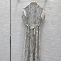 Cheap MIU MIU Dresses Short Sleeved For Women #1342501 Replica Wholesale [$125.00 USD] [ITEM#1342501] on Replica MIU MIU Dresses