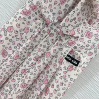 Cheap MIU MIU Dresses Short Sleeved For Women #1342502 Replica Wholesale [$125.00 USD] [ITEM#1342502] on Replica MIU MIU Dresses