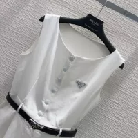 Cheap Prada Dresses Sleeveless For Women #1342504 Replica Wholesale [$140.00 USD] [ITEM#1342504] on Replica Prada Dresses