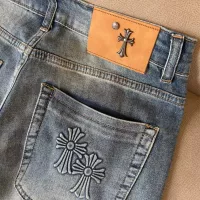 Cheap Chrome Hearts Jeans For Men #1342528 Replica Wholesale [$48.00 USD] [ITEM#1342528] on Replica Chrome Hearts Jeans