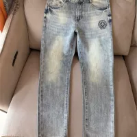 Cheap Chrome Hearts Jeans For Men #1342529 Replica Wholesale [$48.00 USD] [ITEM#1342529] on Replica Chrome Hearts Jeans