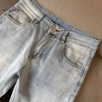 Cheap Moncler Jeans For Men #1342532 Replica Wholesale [$48.00 USD] [ITEM#1342532] on Replica Moncler Jeans