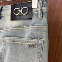 Cheap Salvatore Ferragamo Jeans For Men #1342540 Replica Wholesale [$48.00 USD] [ITEM#1342540] on Replica Salvatore Ferragamo Jeans