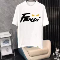 Cheap Fendi T-Shirts Short Sleeved For Men #1342573 Replica Wholesale [$40.00 USD] [ITEM#1342573] on Replica Fendi T-Shirts