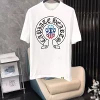 Cheap Chrome Hearts T-Shirts Short Sleeved For Men #1342607 Replica Wholesale [$40.00 USD] [ITEM#1342607] on Replica Chrome Hearts T-Shirts