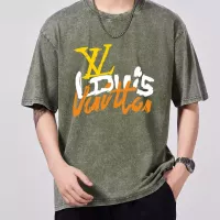 Cheap Louis Vuitton LV T-Shirts Short Sleeved For Men #1342627 Replica Wholesale [$45.00 USD] [ITEM#1342627] on Replica Louis Vuitton LV T-Shirts