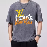 Cheap Louis Vuitton LV T-Shirts Short Sleeved For Men #1342628 Replica Wholesale [$45.00 USD] [ITEM#1342628] on Replica Louis Vuitton LV T-Shirts
