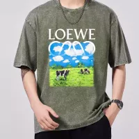 Cheap LOEWE T-Shirts Short Sleeved For Men #1342631 Replica Wholesale [$45.00 USD] [ITEM#1342631] on Replica LOEWE T-Shirts