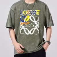 Cheap LOEWE T-Shirts Short Sleeved For Men #1342644 Replica Wholesale [$45.00 USD] [ITEM#1342644] on Replica LOEWE T-Shirts