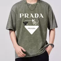 Cheap Prada T-Shirts Short Sleeved For Men #1342654 Replica Wholesale [$45.00 USD] [ITEM#1342654] on Replica Prada T-Shirts