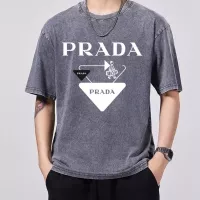 Cheap Prada T-Shirts Short Sleeved For Men #1342656 Replica Wholesale [$45.00 USD] [ITEM#1342656] on Replica Prada T-Shirts