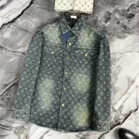 Cheap Louis Vuitton LV Jackets Long Sleeved For Men #1342680 Replica Wholesale [$72.00 USD] [ITEM#1342680] on Replica Louis Vuitton LV Jackets