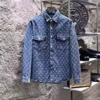 Cheap Louis Vuitton LV Jackets Long Sleeved For Men #1342691 Replica Wholesale [$72.00 USD] [ITEM#1342691] on Replica Louis Vuitton LV Jackets