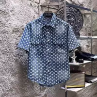 Cheap Louis Vuitton LV Jackets Short Sleeved For Men #1342693 Replica Wholesale [$64.00 USD] [ITEM#1342693] on Replica Louis Vuitton LV Jackets