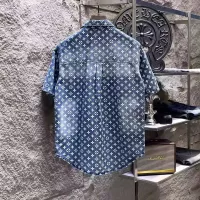 Cheap Louis Vuitton LV Jackets Short Sleeved For Men #1342693 Replica Wholesale [$64.00 USD] [ITEM#1342693] on Replica Louis Vuitton LV Jackets