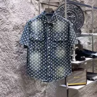 Cheap Louis Vuitton LV Jackets Short Sleeved For Men #1342694 Replica Wholesale [$64.00 USD] [ITEM#1342694] on Replica Louis Vuitton LV Jackets