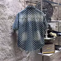 Cheap Louis Vuitton LV Jackets Short Sleeved For Men #1342694 Replica Wholesale [$64.00 USD] [ITEM#1342694] on Replica Louis Vuitton LV Jackets