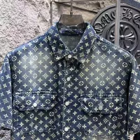 Cheap Louis Vuitton LV Jackets Short Sleeved For Men #1342694 Replica Wholesale [$64.00 USD] [ITEM#1342694] on Replica Louis Vuitton LV Jackets