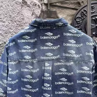 Cheap Balenciaga Jackets Short Sleeved For Men #1342695 Replica Wholesale [$64.00 USD] [ITEM#1342695] on Replica Balenciaga Jackets