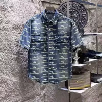 Cheap Balenciaga Jackets Short Sleeved For Men #1342710 Replica Wholesale [$64.00 USD] [ITEM#1342710] on Replica Balenciaga Jackets