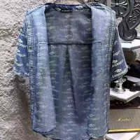 Cheap Balenciaga Jackets Short Sleeved For Men #1342710 Replica Wholesale [$64.00 USD] [ITEM#1342710] on Replica Balenciaga Jackets